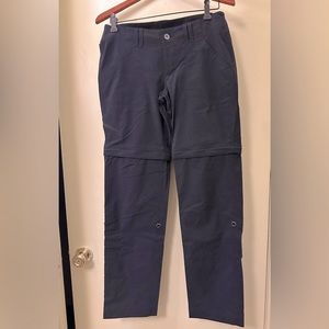 Marmot travel convertible pants Size 4, black